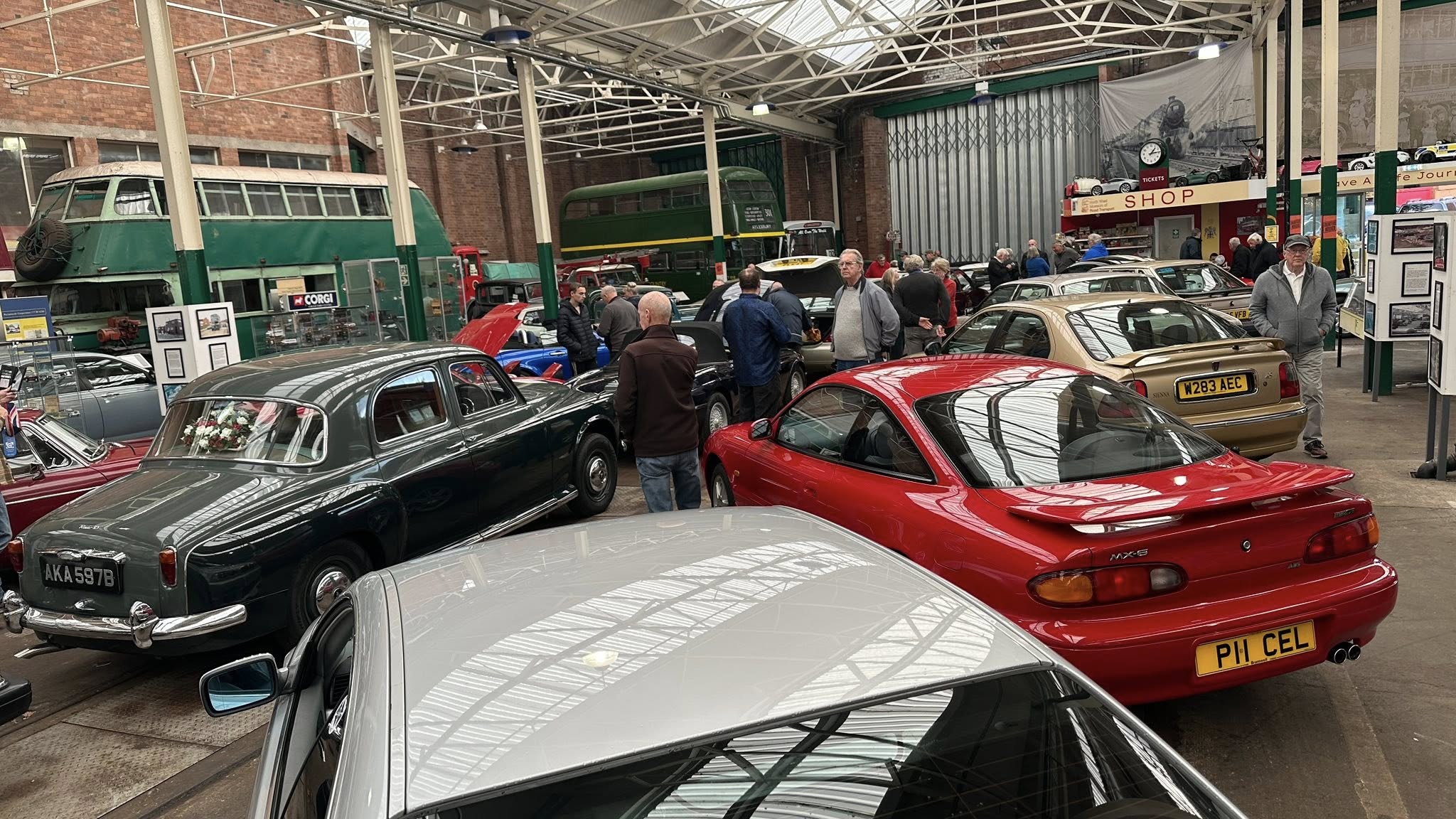 Phoenix Classics club at St Helens Transport Museum