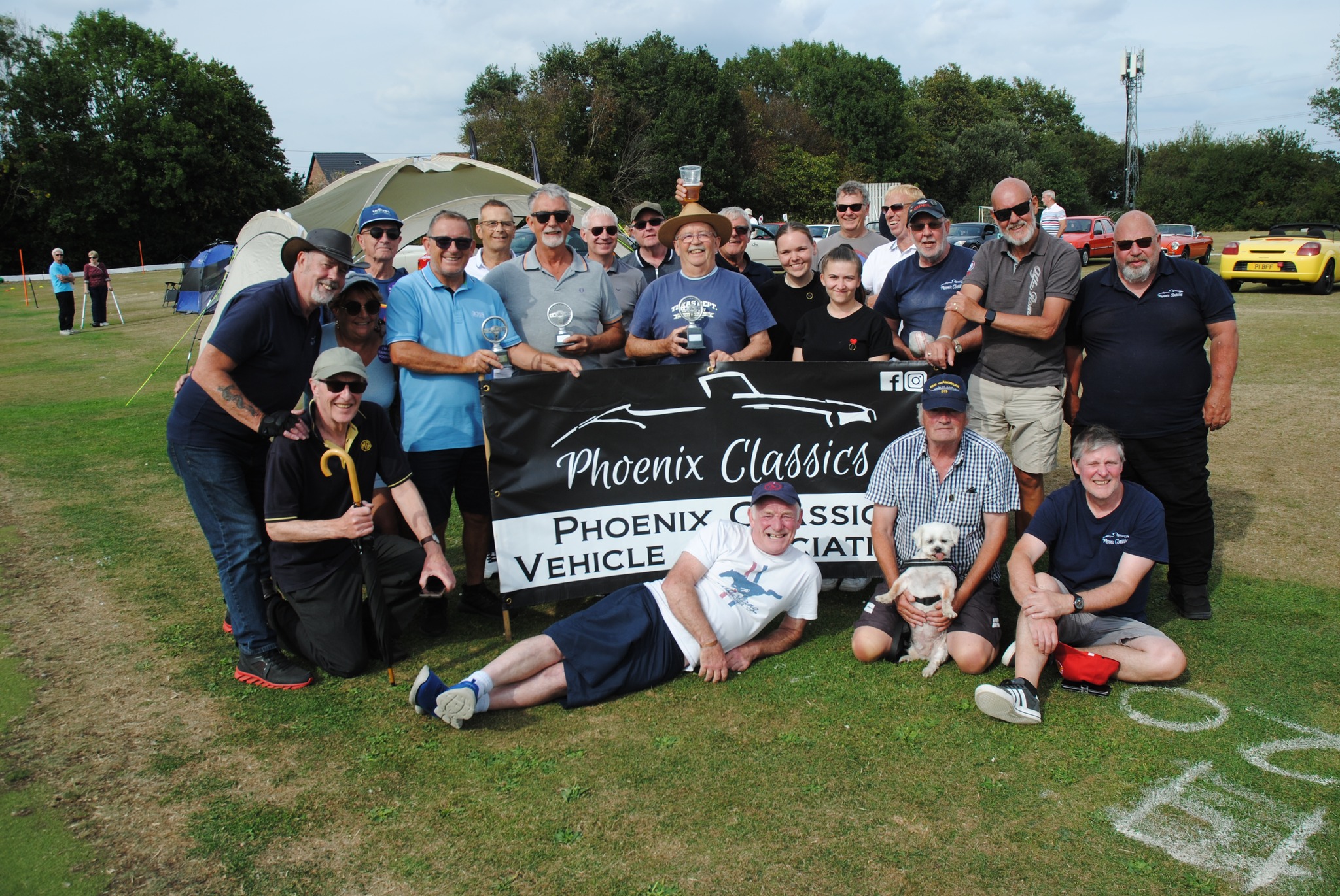 Phoenix Classics members at the Rainhill Gala
